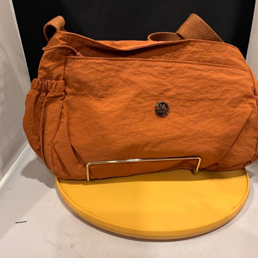 Unbranded Women's Orange and Brown Bag